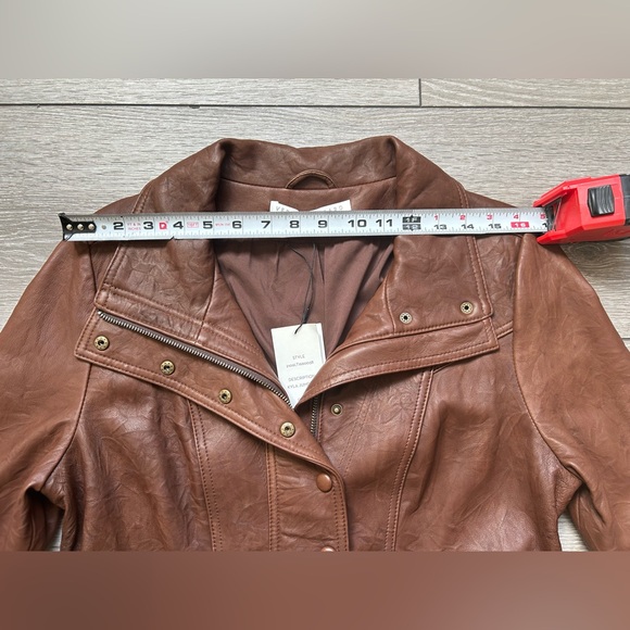 Brown leather jumpsuit Veronica Beard - Picture 11 of 14